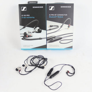 SENNHEISER 【中古】 SENNHEISER IE 100 PRO + IE PRO BT CONNECTOR セット 有線イヤホン+レシーバー