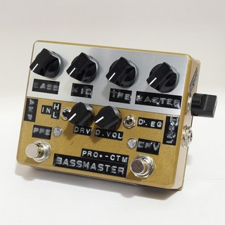 Shin's MusicBass Master PRO+ CTM w/ Input Level-SW ＆ Drive EQ-SW [Candy Gold]