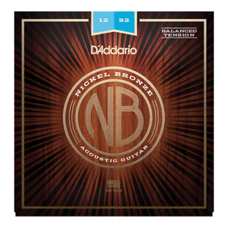 D'Addario ダダリオ NB1252BT Nickel Bronze Set Balanced Tension Light アコースティックギター弦