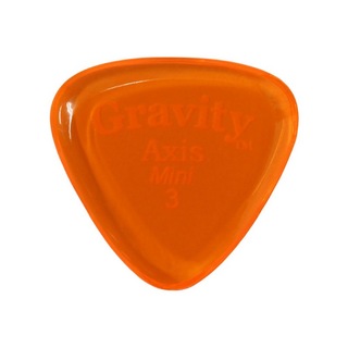 Gravity Guitar PicksAxis -Mini- GAXM3P 3.0mm Orange ピック