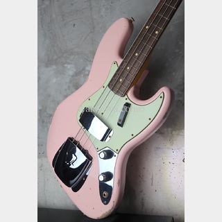 Fender Custom Shop  1960s Jazz Bass - Relic / Shell Pink