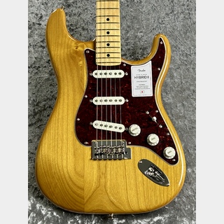 Fender Made in Japan Hybrid II Stratocaster/Maple -Vintage Natural- #JD24018926【3.44kg】