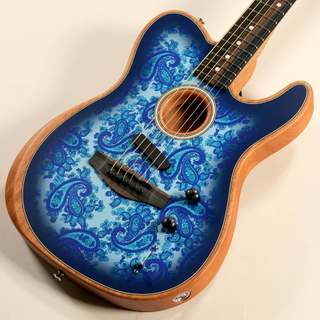 フェンダーから、象徴的なペイズリー柄の日本製ギターやアコスタ