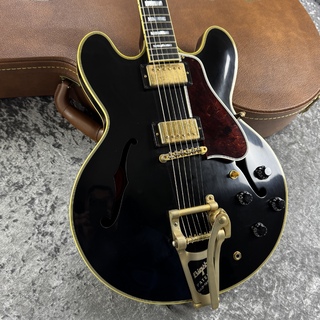 Gibson Memphis 【メンフィス製】ES-355 with Bigsby  Ebony [4.21kg]2016年製 3F ギブソンフロア