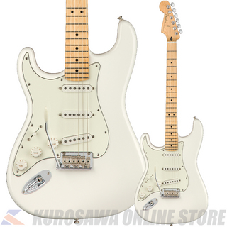 Fender Player Stratocaster Left-Handed, Maple, Polar White 【アクセサリープレゼント】(ご予約受付中)