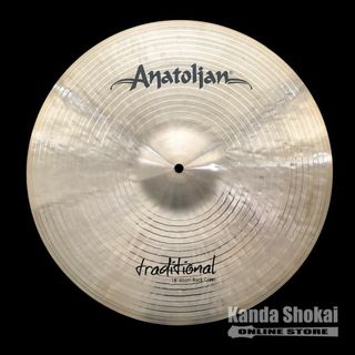 Anatolian CymbalsTRADITIONAL 18"Rock Crash【WEBSHOP在庫】