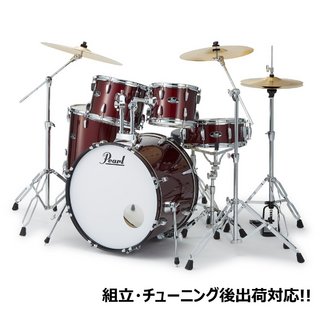 Pearl RS525SCWN/CN #91-レッドワイン ROADSHOW ドラムセット(組立て配送対応)【池袋店】