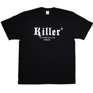 Killer LOGO T-SHIRTS【ブラック/ホワイト・XLサイズ】