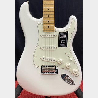 Fender Player Stratocaster -Polar White/Maple-【MX22287348】【3.60kg】