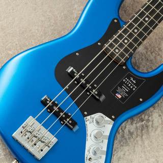 Fender American Ultra II Jazz Bass Ebony Fingerboard -Noble Blue-【木製スタンドプレゼント】