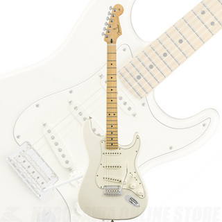 FenderPlayer Stratocaster, Maple Fingerboard, Polar White 【アクセサリープレゼント】