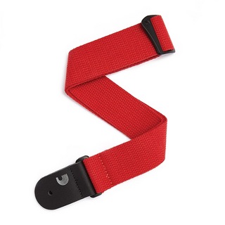 Planet Waves 50CT05 50MM COTTON STRAP Red ギターストラップ