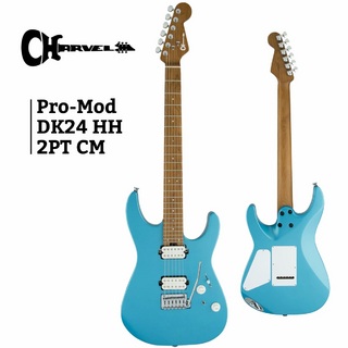 Charvel Pro-Mod Dinky DK24 HH 2PT CM -Matte Blue Frost-【ローン金利0%!!】【オンラインストア限定】