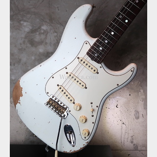 Fender Custom Shop 1969 Heavy Relic Stratocaster RW / Olympic White