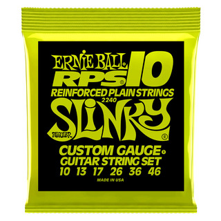 ERNIE BALL アーニーボール 2240 Regular Slinky RPS Nickel Wound 10-46 Gauge エレキギター弦
