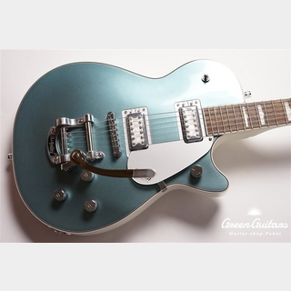 Gretsch G5230T-140 Electromatic 140th Double Platinum Jet with Bigsby - Two-Tone Stone Platinum/Pearl Platin
