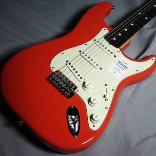 Fender Made in Japan Traditional 60s Stratocaster Rosewood Fingerboard Fiesta Red