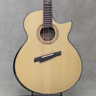 Pellerin Guitars Jumbo Cutaway Multiscale Adirondack Spruce / Figured Crelicam Ebony