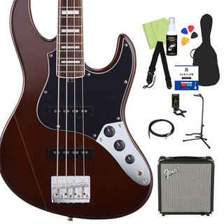 GrassRoots G-AMAZE-DX/MS ベース 初心者12点セット 【Fenderアンプ付】 WN