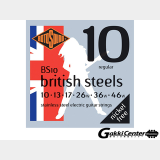 ROTOSOUND BS10 British Steels Regular (.010-.046)