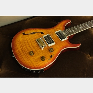 Paul Reed Smith(PRS) SE Custom 24 Semi-Hollow Piezo / Orange Tiger Smokeburst