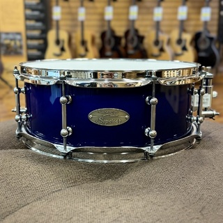 canopus Session "スーペリア" スネアドラム (14"x5.5") [SM-1455 SP-NF] ネイビーフェイドラッカー