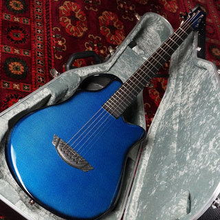 Emerald Guitars X10 Vibrant Blue w/ Element P.U