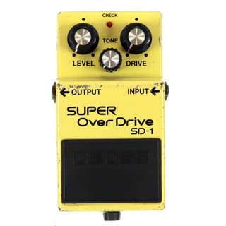 BOSS 【中古】 スーパーオーバードライブ エフェクター BOSS SD-1 Super Over Drive ギターエフェクター