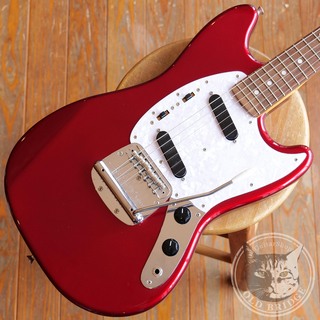 Fender JapanMustang MG69 Matching Head Candy Apple Red