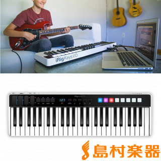 IK MultimediaiRig Keys I/O 49 MIDIキーボード 49鍵盤 [オーディオインターフェイス機能付き]