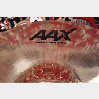 SABIAN AAX メタルクラッシュ18”　AAX-18MEC-B【中古】