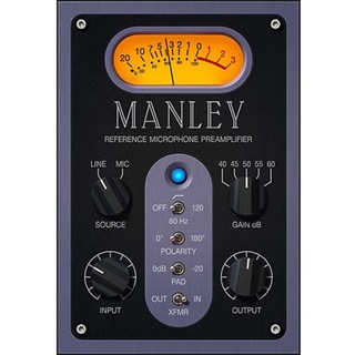 Universal Audio UAD Manley Tube Preamp [UAD Native Plugin] (オンライン納品)(代引不可)