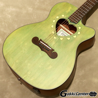 Zemaitis CAF-85HCW Orchestra Model Cutaway, Forest Green