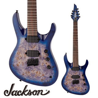 Jackson Pro Series Signature Chris Broderick Soloist HT7P -Transparent Blue-