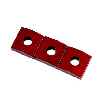 FU-Tone Titanium Lock Nut Block Set (3) RED チタンナットブロック レッド