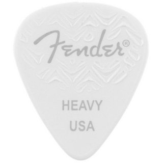 Fender Wavelength Celluloid Picks 351 Shape White, Heavy - 6 Pack フェンダー [6枚入り]【WEBSHOP】