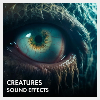 SOUND IDEAS CREATURES SOUND EFFECTS LIBRARY