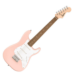 Squier by Fender スクワイヤー/スクワイア Mini Stratocaster Laurel Fingerboard Shell Pink エレキギター