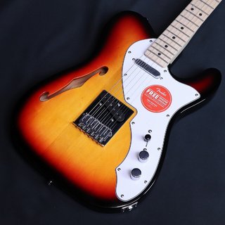 Squier by Fender Affinity Series Telecaster Thinline Maple Fingerboard White Pickguard 3-Color Sunburst 【横浜店】