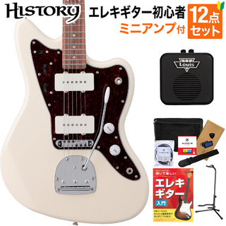 HISTORY HJM-Performance WIV 初心者セット【ミニアンプ付き】 ジャズマスタータイプ