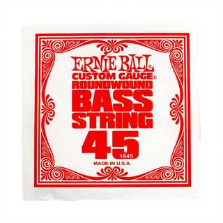 ERNIE BALL1645 .045 Nickel Wound Electric Bass String Single エレキベース用バラ弦