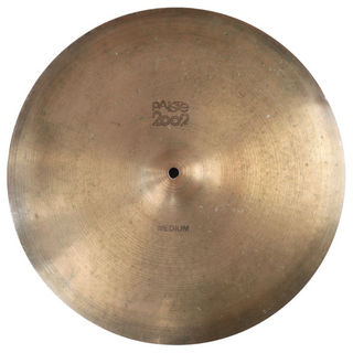 PAiSTe 【中古】 クラッシュライドシンバル PAISTE 2002 Medium 18インチ 黒ロゴ BLACK LABEL Vintage 1970年代