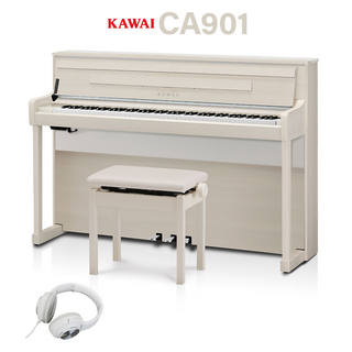 KAWAICA901A ホワイトメープル調仕上げ 電子ピアノ 88鍵盤 木製鍵盤 【配送設置無料・代引不可】