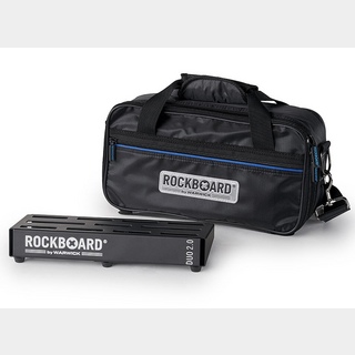 RockBoard DUO 2.0 Pedalboard with Gig Bag
