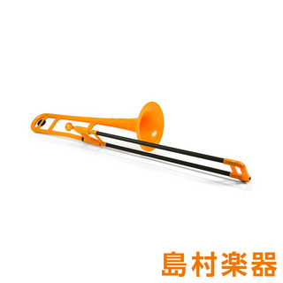 pInstruments pBone オレンジ プラスチック トロンボーン