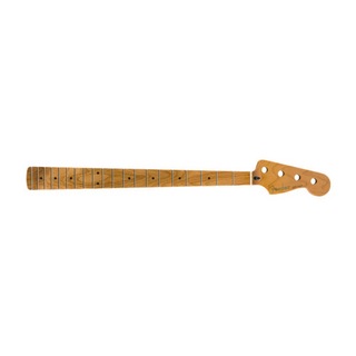 Fenderフェンダー Roasted Maple Jazz Bass Neck 20 Medium Jumbo Frets 9.5" Maple C Shape エレキベースネック