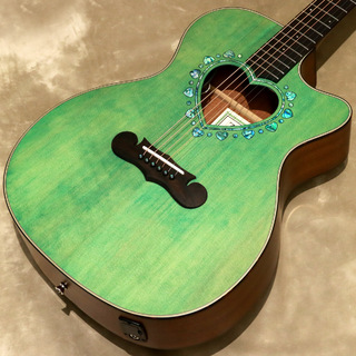 Zemaitis CAF-90HCW, Forest Green Abalone