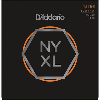 D'Addario NYXL Series Electric Guitar Strings [NYXL1356W Medium Wound 3rd, 013-056]