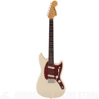 FenderCHAR MUSTANG Rosewood Fingerboard Olympic White 《ケーブルプレゼント》