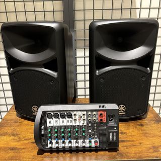 YAMAHA、コンパクトながらパワフルで明瞭なサウンドのポータブルPA
